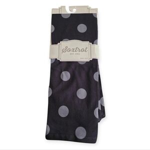 Soxtrot Equestrian Boot Sock Knee Highs in Smoke Polka Dot